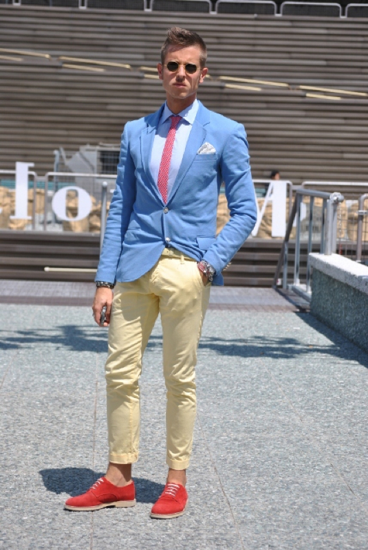 Summertime Fine ~ Summer 2012 Men Suit Trends - Fashiondiva In The City